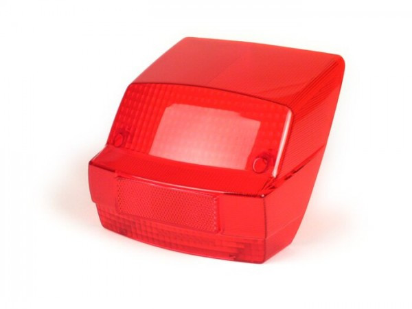 Tail Light Lens Moto Nostra Vespa Px (-1984) With Emark  Red