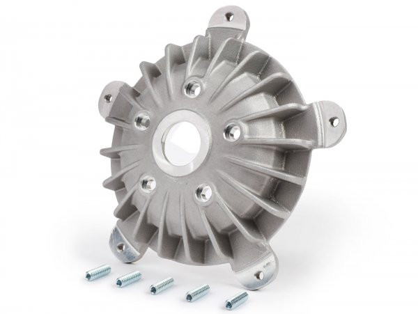 Front Wheel Hub 10" Vmc Racing V50 Style  Silver