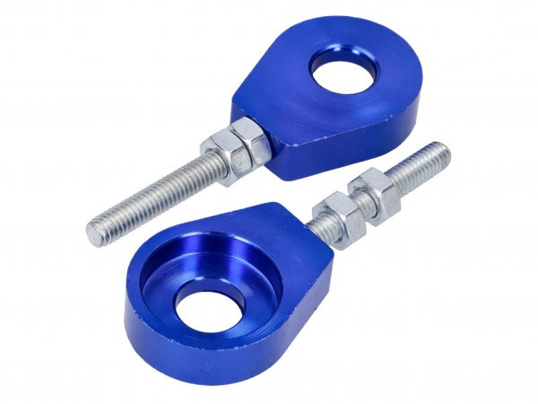 Chain Tensioner Set 101 Octane Aluminum Blue Anodized 12mm