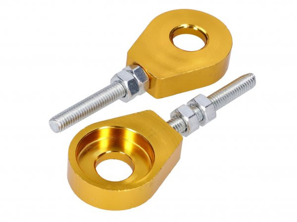 Chain Tensioner Set 101 Octane Aluminum Gold Anodized 12mm