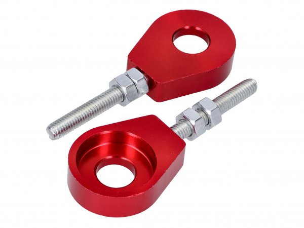 Chain Tensioner Set 101 Octane Aluminum Red Anodized 12mm