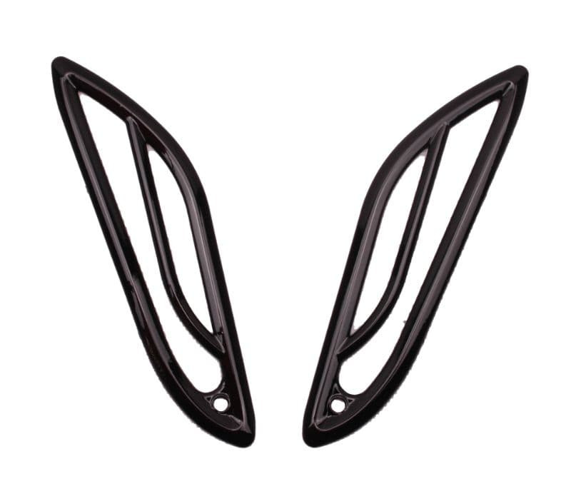 Raw-Grill Glans Zwart Achterzijde | Vespa Primavera / Sprint