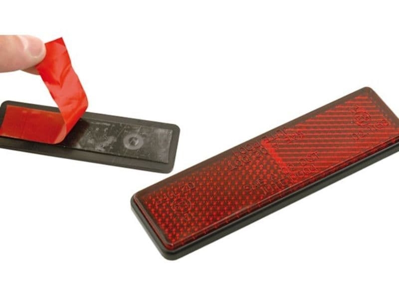 Reflector Rood 90X25Mm