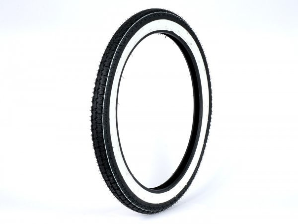 Tyre Kenda K252 White Wall 2.50  19 Inch Tt (4p)