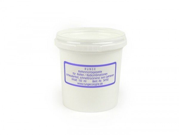 Tire Mounting Paste White -RUNGE- 150ml