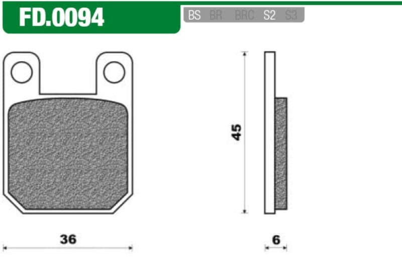 Remblokset New Fren Fd0094