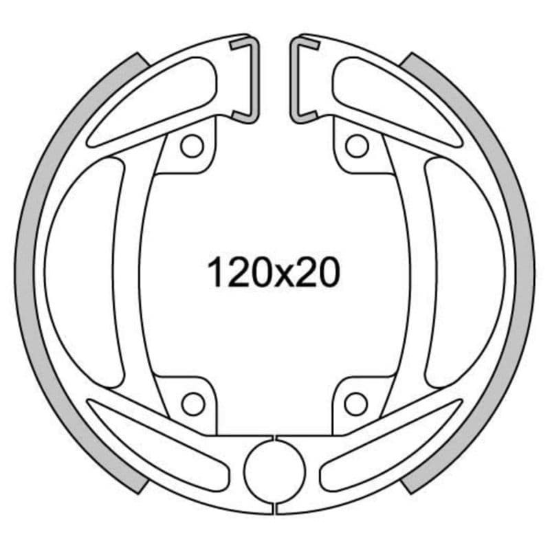 Remsegmenten New Fren Gf1125