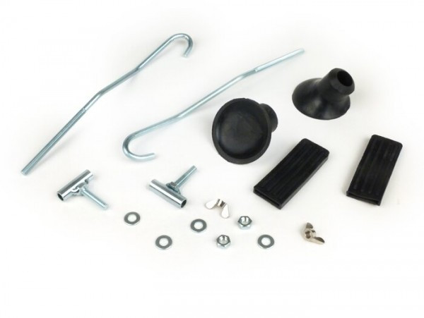 Repair Set For Rack Foldable Front Moto Nostra  Silver