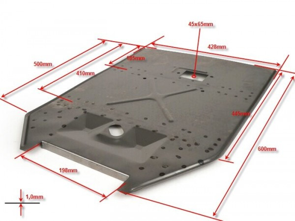 Floor Board With X+k Reinforcement Oem Quality Premium