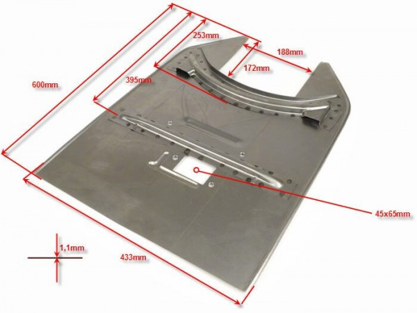Reparaturbodenblech premium (Vespa (Piaggio))