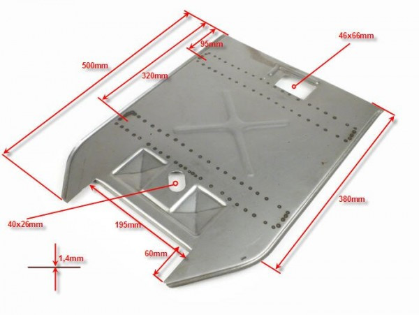 Floor Board Vespa