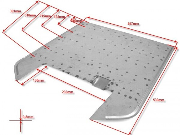 Floor Board Vespa