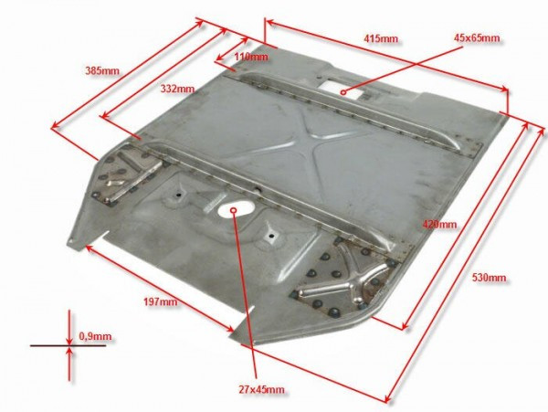 Floor Board Vespa