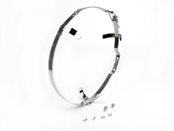 Spare Wheel Carrier Front Ams Cuppini In Line Vespa 125150 Cc (models With 8 Inch Wheels)
