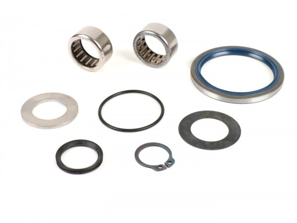 Overhaul Kit Front Brake Hub Back Plate Oem Quality Vespa Px (until 1983)  16mm Axle