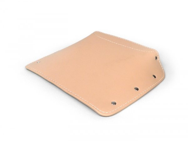 Saddle Cover Lambretta Rear A (seriess 2)  Beige