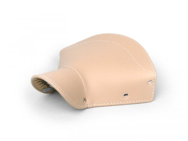 Saddle Cover Lambretta Front A (seriess 2)  Beige