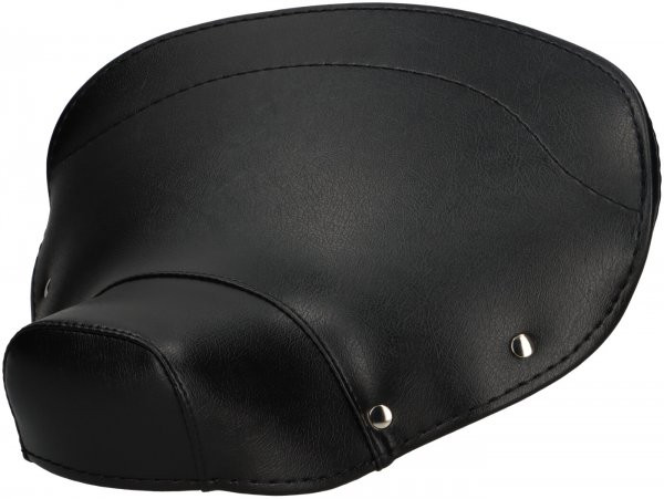 Saddle Cover Lambretta Front (closed Front, Distance Between Springs 16cm) Ld  Black