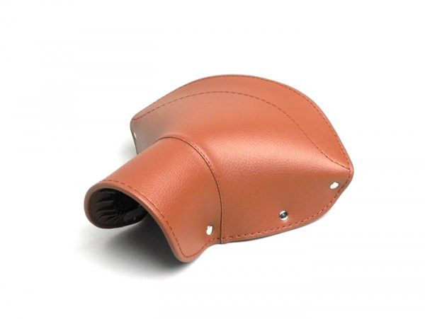 Saddle Cover Lambretta Front Or Rear  Brown (triangular Shape)