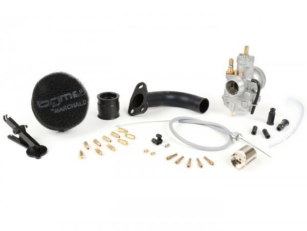Carburettor Set, Intake Manifold With Carb Rubber -SC, Polini CP 23mm