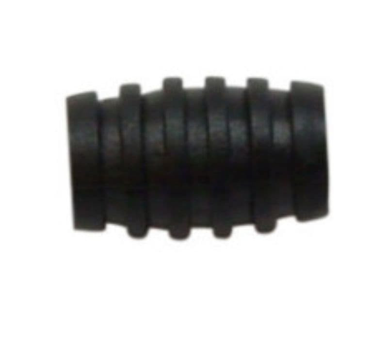 Schakelpedaalrubber Zwart 28X13Mm Rond