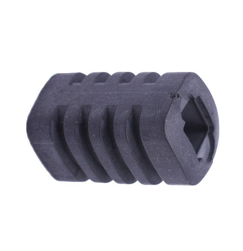 Schakelpedaalrubber Zwart 35X35Mm Vierkant