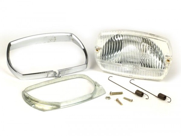 Headlight Set Siem Rectangle V50 Special  15w Bulb