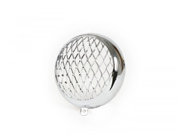 Headlight Rim With Grill Vespa Ø=105/115mm (Ølens/Øhousing)
