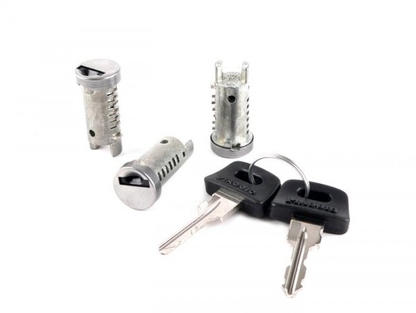 Lock Cylinder Set Piaggio  3pieces