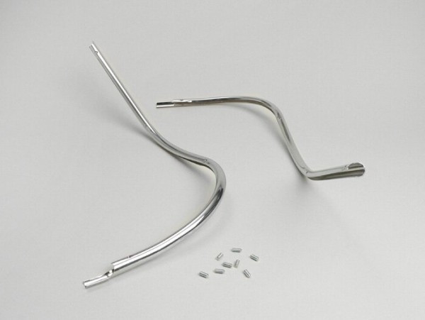 Legshield Trim Mono Ams Cuppini  Chrome