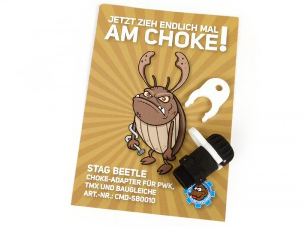 Schnellverschluss voor Kabelchoke op Carburateur -CMD Stag Beetle