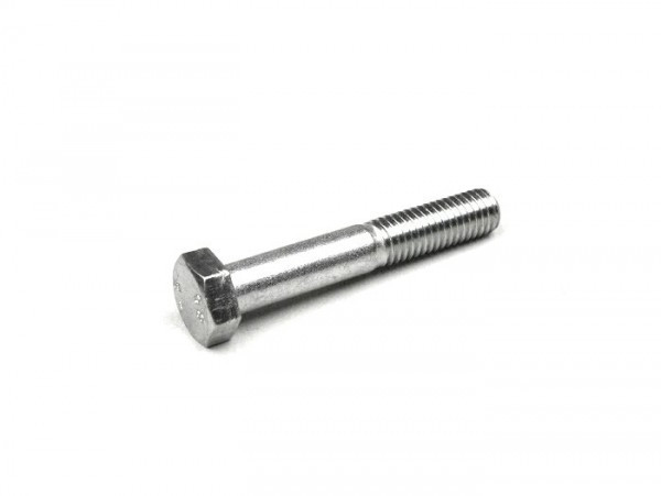 Schroef -din 931- M8 X 50mm (toegepast Voor Stoßdemper/remankerplaat Vespa Px80, Px125, Px150, Px200, T5 125cc, Cosa, Pk, Gilera Fuoco, Piaggio Hexagon, Mp3, Sfera, Skr, Quartz, Zip Sp, Vespa Et2, Et4, Gt, Gtl, Gts, Gtv, Lx, Lxv, S)