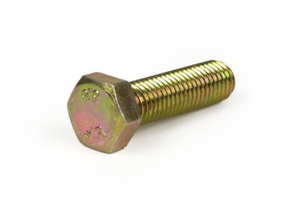 Screw Din 933 M7 X 25mm (8.8 Tensile Strength)  Yellow Chromated