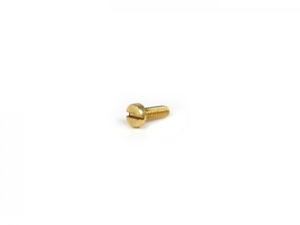 Screw Junction Box M3 X 8mm Slotted Piaggio  Brass