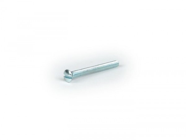 Raised Slotted Countersunk Screw Din 964 M3 X 30  Galvanised (used For Light Switch Lambretta J)