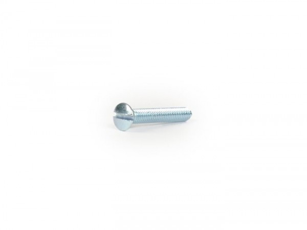 Raised Slotted Countersunk Screw Din 964 M4 X 25  Zincplated (for Footboard Stripes Terminal Lambretta)