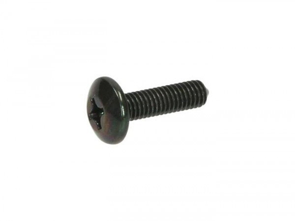 Screw Body Parts M6 X 25mm W/o Step Piaggio Phillips Head