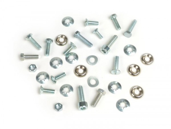 Horn Cover And Fender Fastener Kit Lambrettalambretta Li (serie 12), Tv (serie 12)
