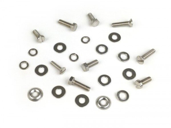 Horn Cover Fastener Kit Mb Developments Stainless Steellambretta Li (serie 12), Tv (serie 12)
