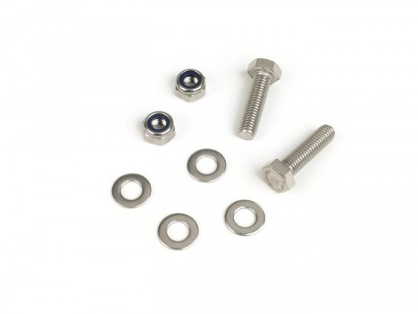 Fastener Kit For Rear Footboard Support Mb Developments Stainless Steel