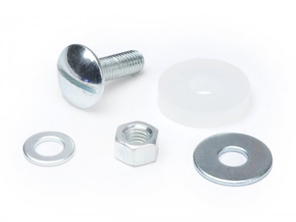 Screw Set Mudguard Cif 5pcs.  Used To Attach The Mudguard To The Side Of The Steering Tube