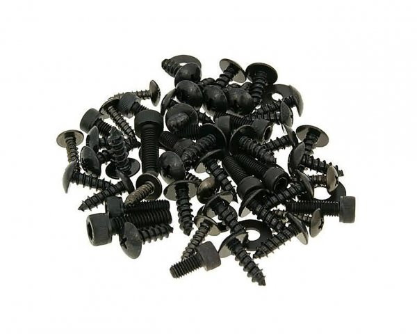 Fairing Screw Set Black 101 Octane