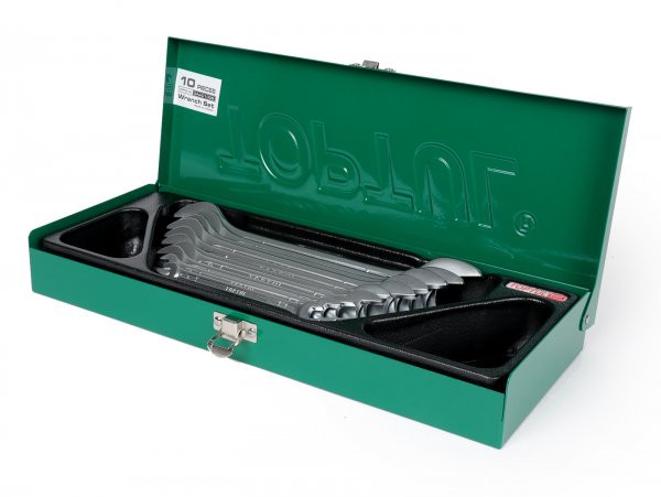Spanners, Double Openended Wrench Set Toptul, 10 Pieces