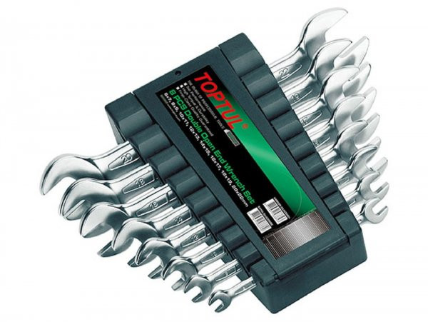 Spanners, Double Openended Wrench Set Toptul, 8 Pieces