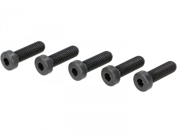 Screw Set For Front Wheel Hub 10" Vmc Racing V50 Style  Black