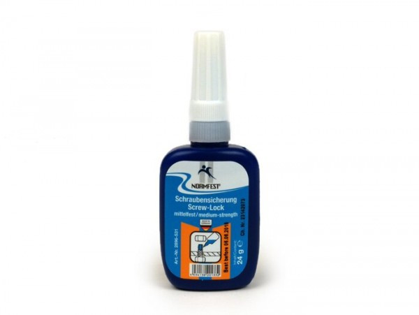 Threadlock Normfest V12 Semi Strength (similar Loctite 243)  24ml