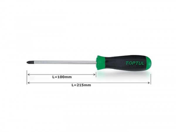 Crosshead Screwdriver (pz2x100) Toptul Din5260