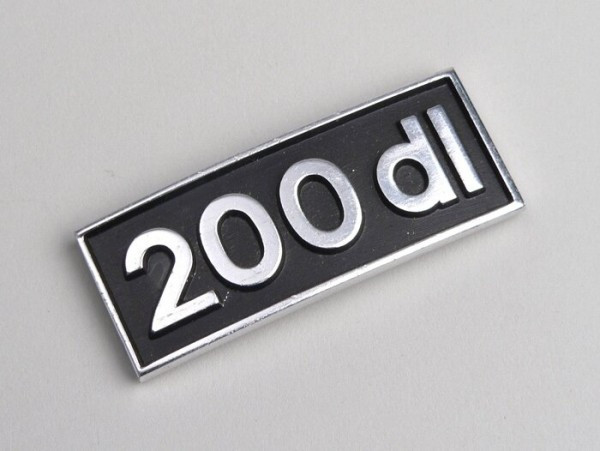 Badge Legshield Lambretta 200 Dl  Dl 200