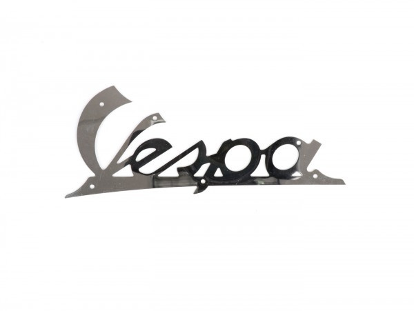Badge Legshield Oem Quality Vespa  Vespa (1946-54)  Chrome