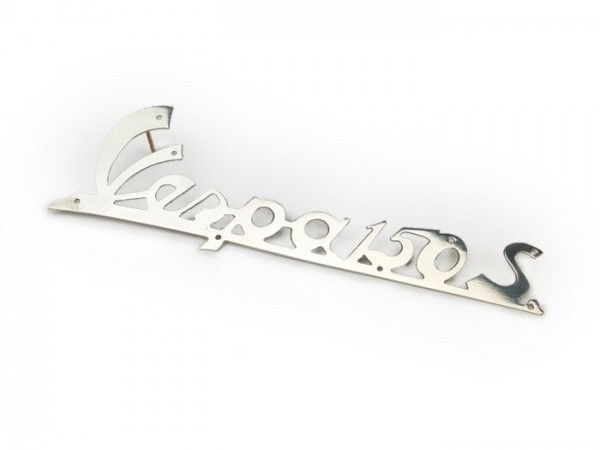 Badge Legshield Vespa  Models With Round Headlight